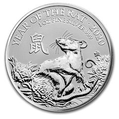 純銀 1オンス silver.999 2004年 銀貨 コイン - メルカリ