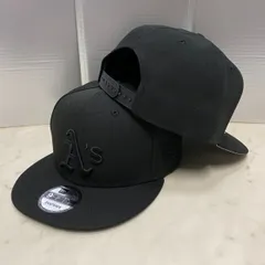 9FIFTY ニューエラ Newera オークランド アスレチックス As Athletics スーパーブラック スナップバックキャップ BOB (950-182)