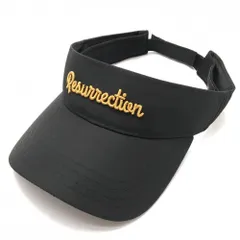 美品　Resurrection メンズ　バイザー ハイブリッド2トーンサンバイザー(【男性】バイザー