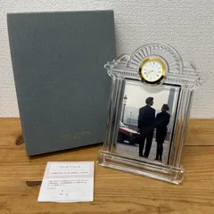 レクサス超レアHOYA CRYSTAL DESK時計