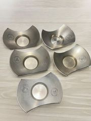 松竹梅 菊 銘々皿 5枚セット 金属工芸 - メルカリ