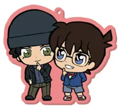 【中古】ストラップ(キャラクター) 赤井秀一＆江戸川コナン 「名探偵コナン ちょこかわツインラバーストラップ」