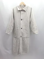 ◇ ◎ ⊇ HARE ハレ リバーシブル 長袖 ロングコート サイズF グレー系 レディース E  【1504240023533】