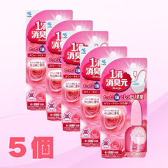 1滴消臭元 スウィートローズの香 ５個セット 消臭芳香剤 20ml 新品