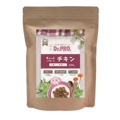【新品・7営業日以内発送】ニチドウ 4975677049866 Dr．PRO． キャットヘアボール チキン 500g【沖縄離島販売不可】のサムネイル