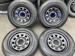 デイトナ スチール◆7J 16インチ IS38(オフセット+38) PCD139.7-6H ハブ径108.1ｍｍ◆215/65R16 ヴィツァー◆200系ハイエースに!!