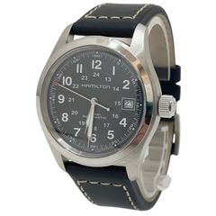 【中古】HAMILTON | ハミルトン カーキフィールド 腕時計 ブラック【尾張小牧店】