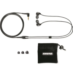 ◆国内正規品◆ Shure シュア SE112 Wireless Bluetooth搭載 高遮音性イヤホン ブラック SE112-K-BT1-A