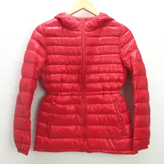 U■ユニクロ/UNIQLO ウルトラライトダウンジャケット【S】赤/men's/y15【中古】■