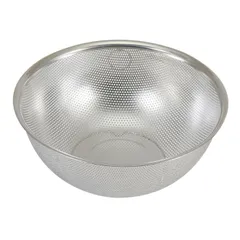 【新品・4営業日で発送】リバティーコーポレーション ステンレス製 パンチングザル 24cm 足付 LD-389 Style Kitchenware