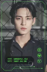 【中古】コレクションカード(男性) SEVENTEEN/MINGYU(ミンギュ)/「SEVENTEEN GLOBAL OFFICIAL FANCLUB ‘CARAT’ MEMBERSHIP KIT」同梱スペシャルキャラクターカード