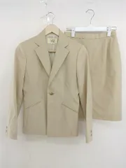 ◇ KEITH キース 膝丈 スカート スーツ セットアップ 上下 ベージュ レディース  【中古】 【1206280009781】