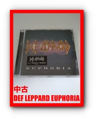 中古 DEF LEPPARD EUPHORIA デフレパート ロックアルバム