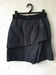 ボディ ドレッシングデラックス　黒ティアードスカート  少し光沢