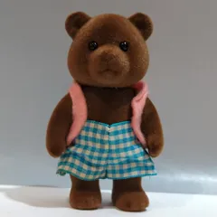エポック社 シルバニアファミリー クマのお兄さん(ブラウンタイプ)