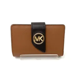 🌟最終価格🌟【MICHEAL KORS】マイケルコース 二つ折り ブラウン おしゃれ MKロゴ☆
