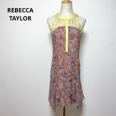 REBECCA TAYLOR レベッカテイラー ワンピース シルク 2 薄手