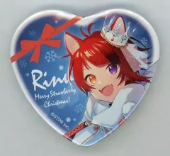【中古】バッジ・ピンズ 莉犬(すとろべりーぷりんす/等身/枠：白) すとぷりハート缶バッジ(2022 Strawberry Winter ver.!!) ハート缶バッジくじ景品