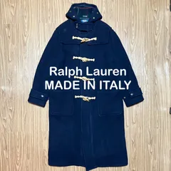 美品　メンズ　希少三角タグ　ポロバイラルフローレン　ダッフルコート 楽天市場】ラルフローレン ダッフルコート 古着の通販