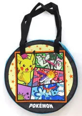 【中古】バッグ スクエアデザイン プラチナムザッカコミックアート風収納バッグ 「ポケットモンスター」