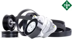 【M's】 X164 GLクラス GL450 GL550 W164 Mクラス ML350 ML550 M272 M273 INA タイミングベルトキット 4点 パーツ 部品 ベルトテンショナー プーリー ベンツ 529003410 529.0034.10のサムネイル