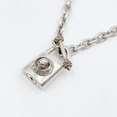 ディールデザイン スカルパドロックペンダントトップ シルバー95 南京錠 ディールデザイン 南京錠 パドロック ペンダントトップ シルバー