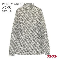 美品✨PEARLY GATES モックネックシャツ ゴルフ ピクセルカモ柄 3