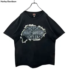 HARLEY-DAVIDSON Print T-shirt Tee メキシコ製 ハーレーダビッドソン 両面プリント Tシャツ 古着