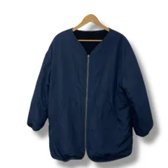 nano universe リバーシブル 中綿ジャケット サイズ38　★ ◆■