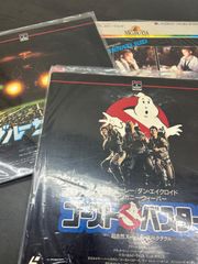 ゴーストバスターズ／ブルーサンダー／The Cincinnati Kid LD3枚セット 映画名作まとめ売り