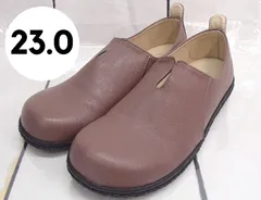【ジョイウォーカープラス】CA151 レディース スリッポン  Vカット ブラウン 23㎝ 241225W008
