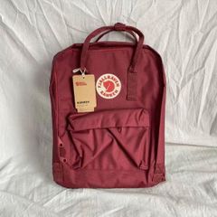 新品 カンケンリュックサック バッグ フェールラーベン 大容量16L レッドワイン