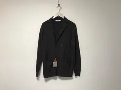 新品未使用本物ナノユニバースnanouniverse LIBRARYウールダブルニットカーディガン長袖セーターメンズサーフミリタリーアメカジビジネススーツドレスストリートスケーターゴルフ茶ブラウンM