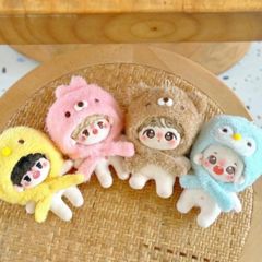 ぬい服帽子　キャップ　ミニドール　7cm用　アニマルキャップ