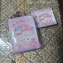 ミニポーチ カラビナ付き L字 ミニミニポーチ  キキ&ララ サンリオ