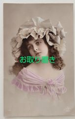 フランスアンティークポストカード　美しいサラちゃん フランスアンティークポストカード 美しいサラちゃん