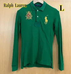 ラルフローレン  ビックボニー　長袖　レディースポロシャツ L