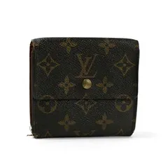 ルイヴィトン モノグラム ポルトモネビエカルトクレディ Wホック財布