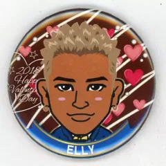 【中古】バッジ・ピンズ(男性) ELLY(三代目J Soul Brothers) 缶バッジ Valentine’s Day 2018 Ver. EXILE TRIBE STATION オンラインカプセル