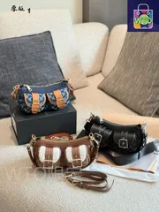 【今日WTO】Coach コーチ アシュトン デニム シャンブレー アンダーアームバッグ カッコ良い-WTO輸入2-GYS83