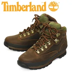 Timberland (ティンバーランド) 95100 EUROHIKER LEATHER ユーロハイカーレザーブーツ Brown TB368 tb US8.5-約26.5cm