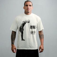チャールズ・オリベイラ UFC Charles Oliveira 半袖 Tシャツ　ホワイト S-3XL