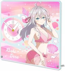 [중고]두고 시계·걸 시계 아리아(아리사·미하이로브나·쿠조) 아크릴 탁상시계 [때때로 보소와 러시아어로 데레하는 옆의 아야씨]