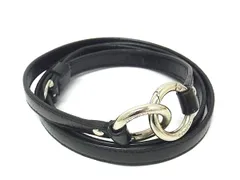 COACH コーチ レザー バッグ用 ショルダーストラップ ショルダーベルト 肩掛け 斜め掛け レディース ブラック系 DI7554