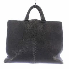ボッテガヴェネタ BOTTEGA VENETA 2WAY バッグ ハンド ショルダー レザー シボ革 オープントップ 斜めがけ グレー /XZ ■OH ■GY20のサムネイル