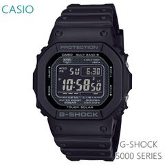 【正規販売店】 カシオ G-SHOCK メンズ ソーラー 電波時計 ブラック GW-5000HS-1JF