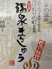 和菓子　あんこ　おやつ　お茶のお供に　　　芦原　温泉まんじゅう　12個入　箱無し