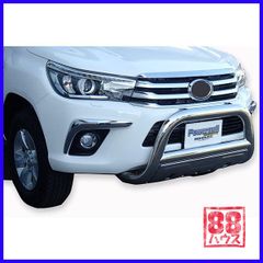WIN58 ハイラックス GUN125 ブルバー トヨタ HILUX 3.5インチ ブラックラリー対応 ステンレス メッキ バンパー ガード ガードバー グリルガード WINBO