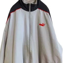 PUMA プーマ ジップアップジャケット トラックジャケット ウインドブレーカー グレー