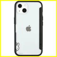 【在庫処分】グルマンディーズ ミッフィー SHOWCASE+ iPhone13(6.1インチ)対応ケース ひょっこり MF-211BK ブラック